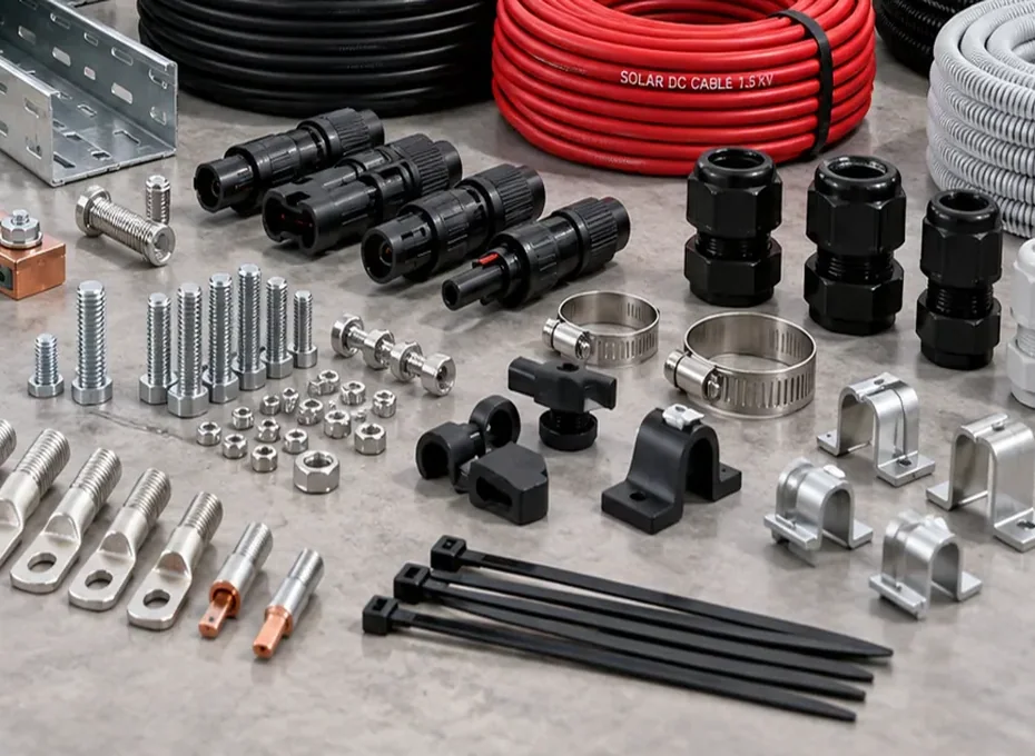 Illustrative photo: Earth Strips & Electrical BOS